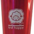 Image of Knit Happy 16 Ounce Insulated Tumbler - Available in 5 Colours
