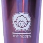 Image of Knit Happy 16 Ounce Insulated Tumbler - Available in 5 Colours
